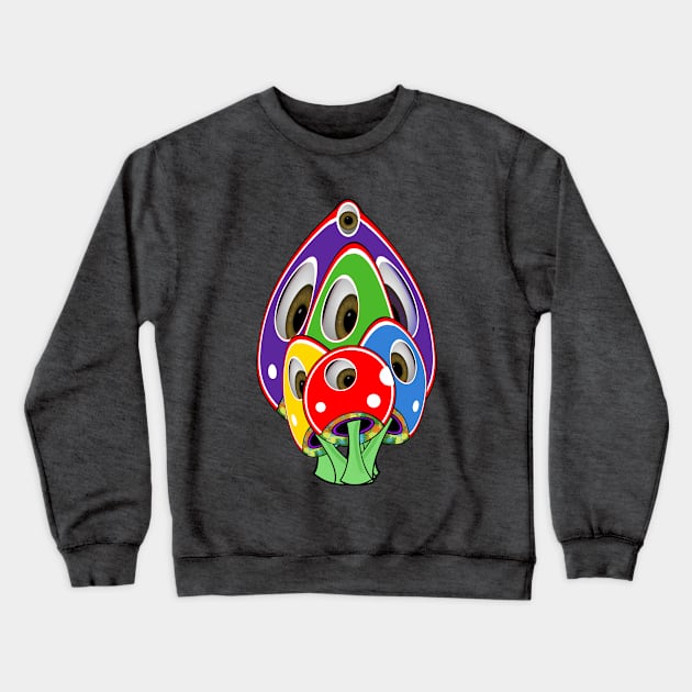 Fungi Crewneck Sweatshirt by Zenferren